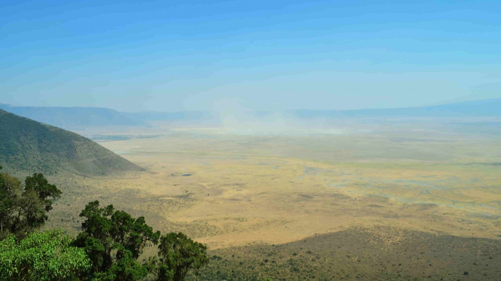 View point del cráter del Ngorongoro