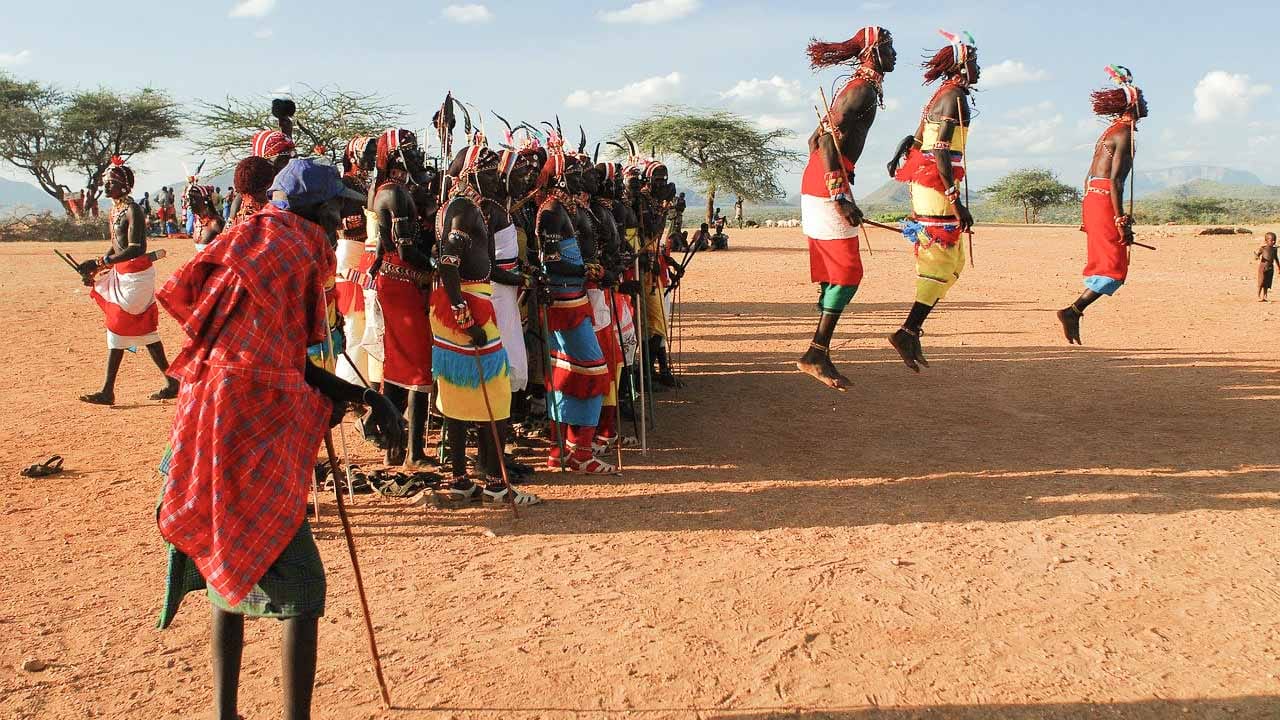 tribu de los Samburu, Kenia