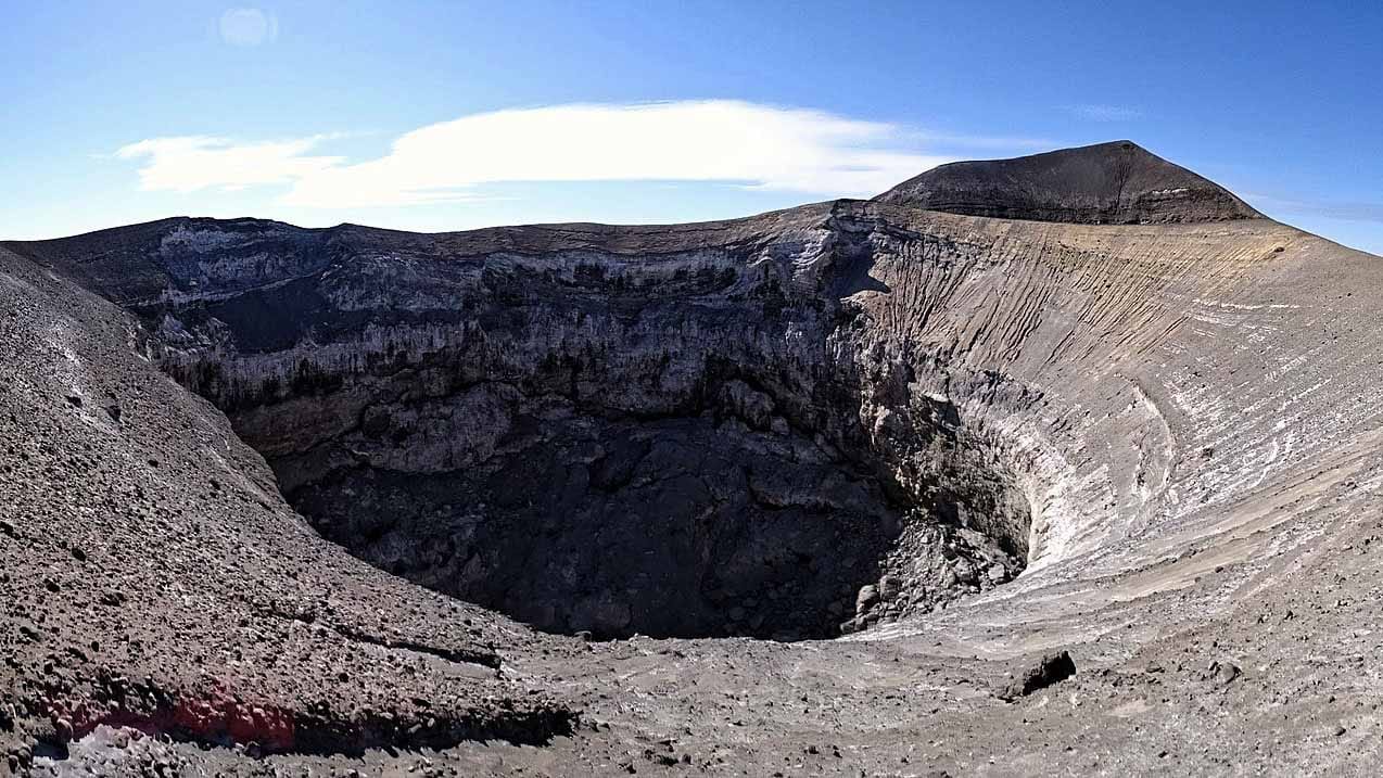 volcán activo en Tanzania. Oldoinyo Lengai